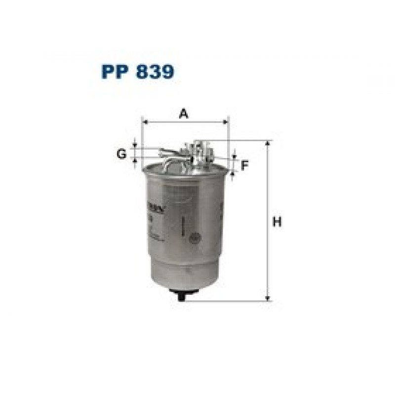 Palivový filter Filtron PP839