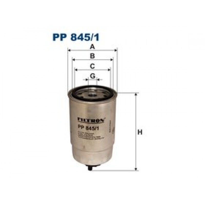 Palivový filter Filtron PP845/1