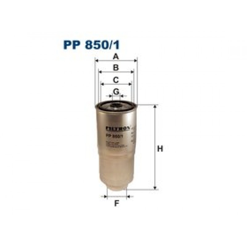Palivový filter Filtron PP850/1