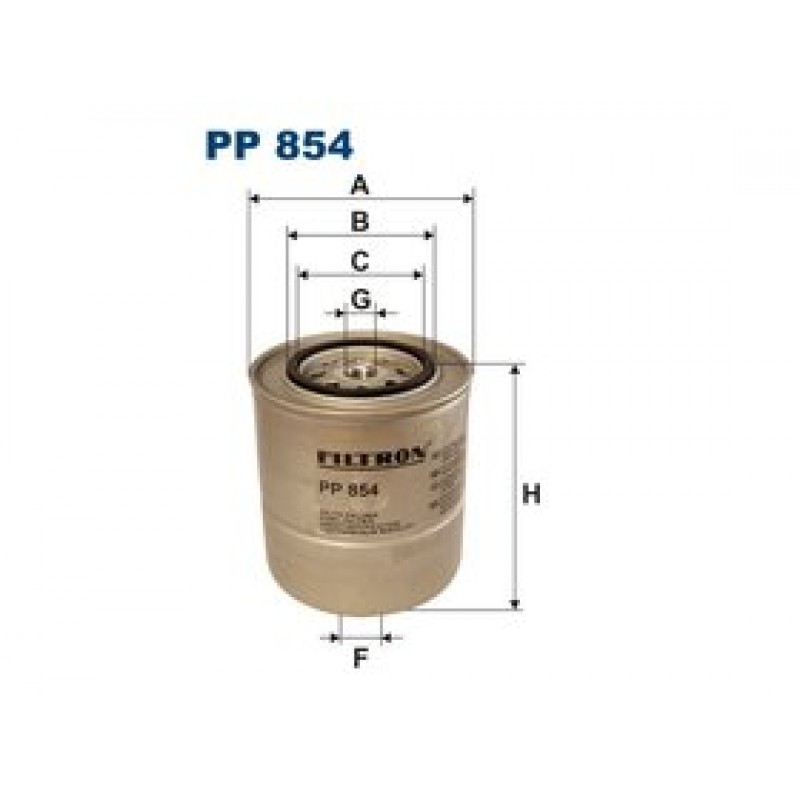 Palivový filter Filtron PP854