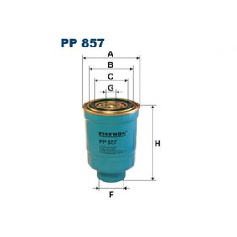 Palivový filter Filtron PP857