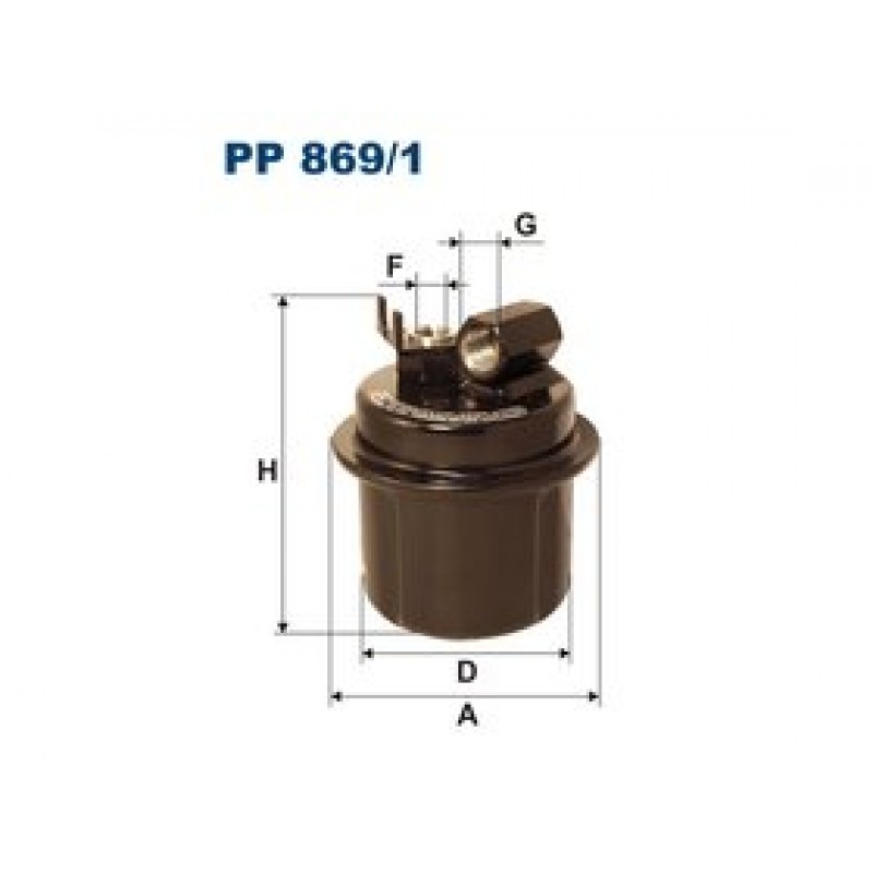 Palivový filter Filtron PP869/1