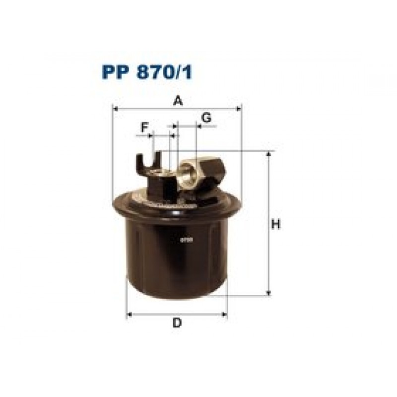 Palivový filter Filtron PP870/1