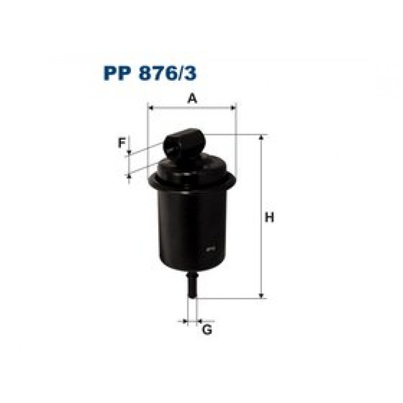 Palivový filter Filtron PP876/3