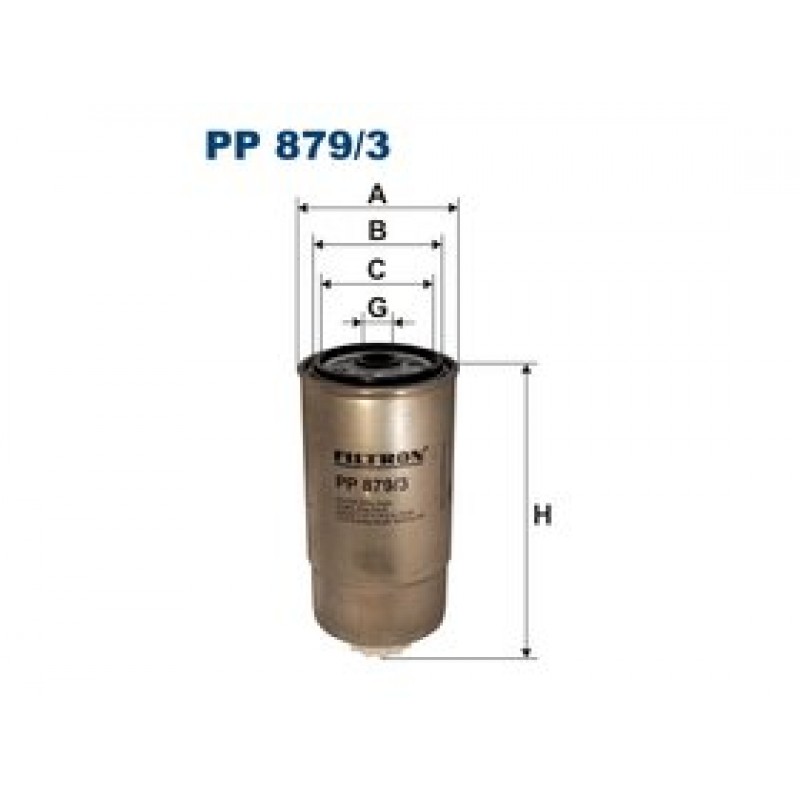 Palivový filter Filtron PP879/3