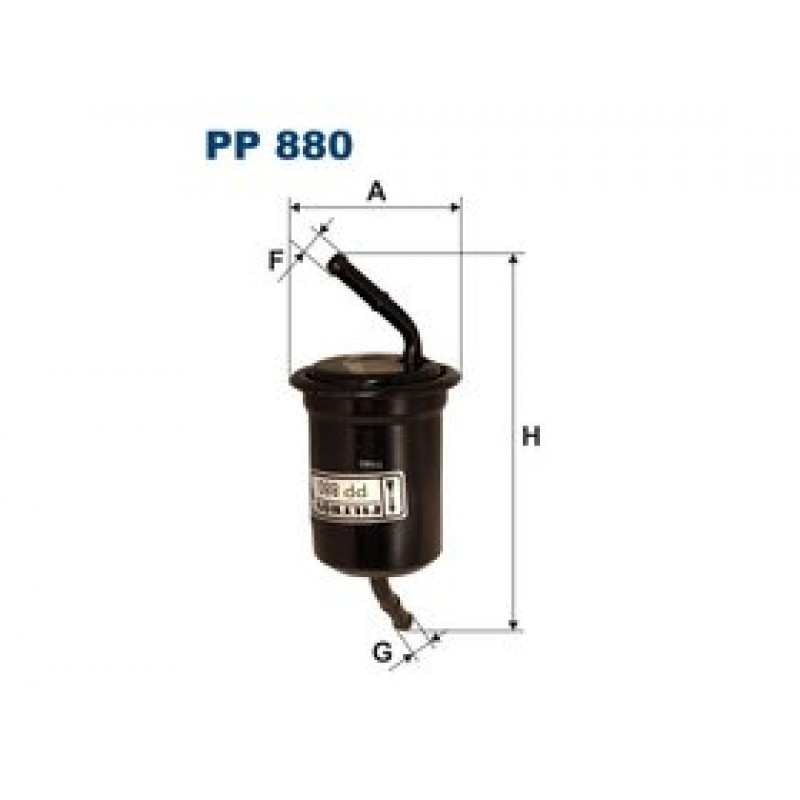 Palivový filter Filtron PP880