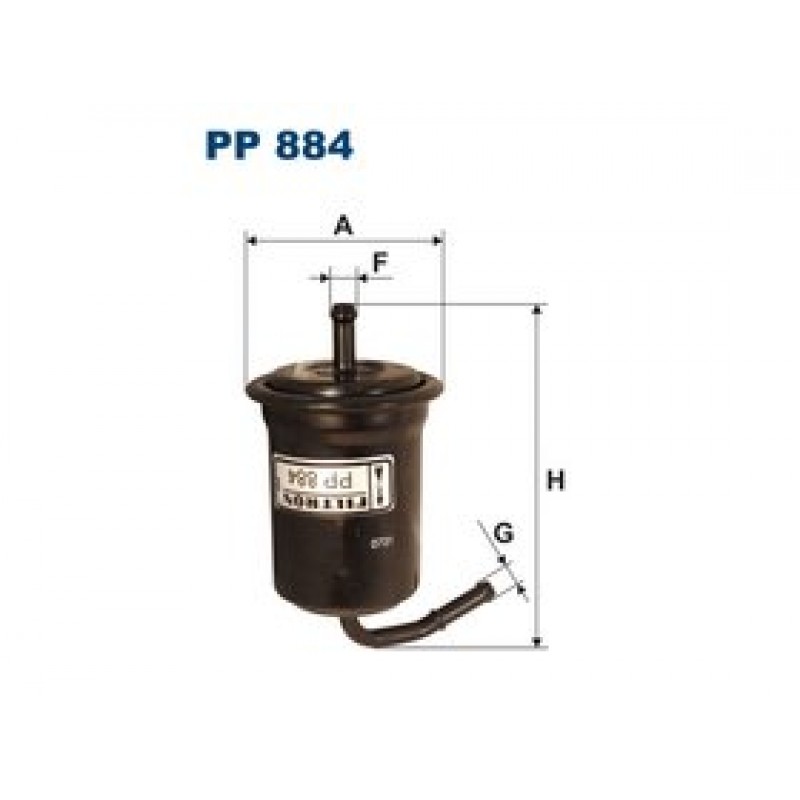 Palivový filter Filtron PP884