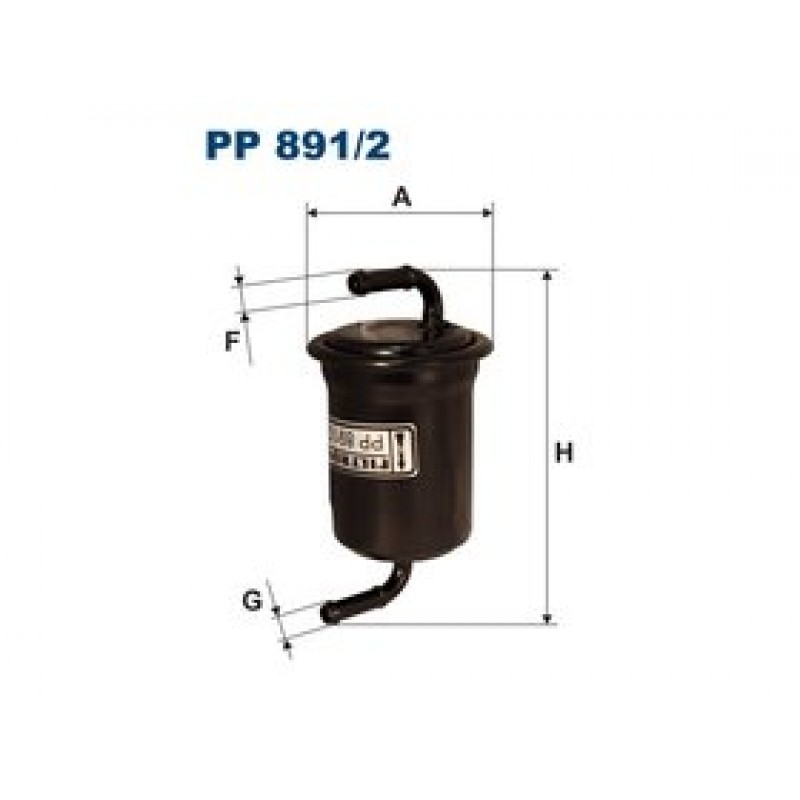 Palivový filter Filtron PP891/2