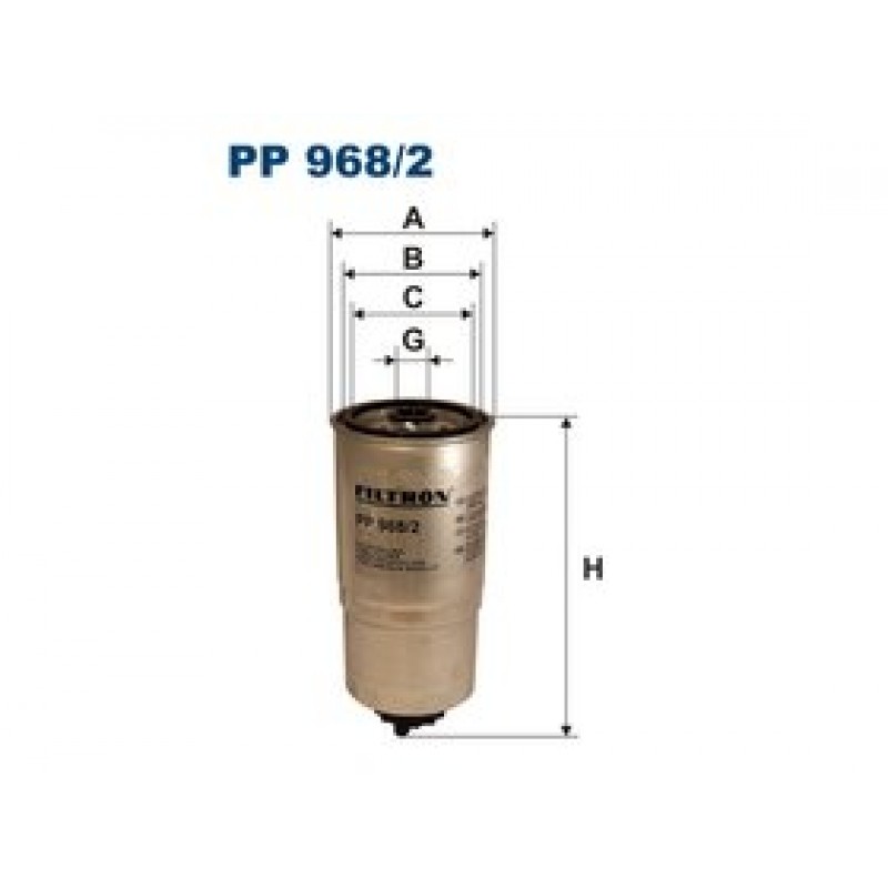 Palivový filter Filtron PP968/2