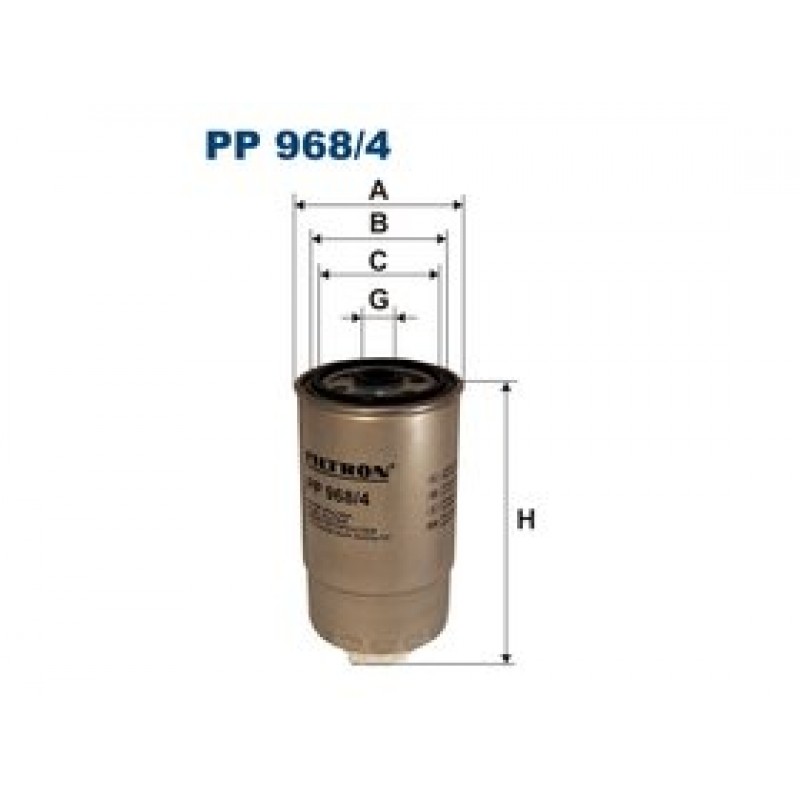 Palivový filter Filtron PP968/4
