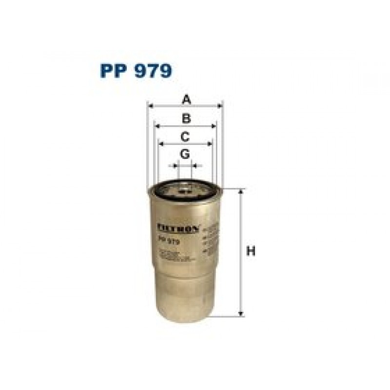 Palivový filter Filtron PP979