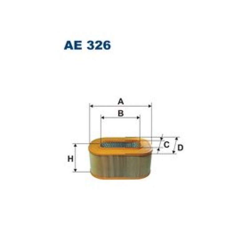 Vzduchový filter Filtron AE326