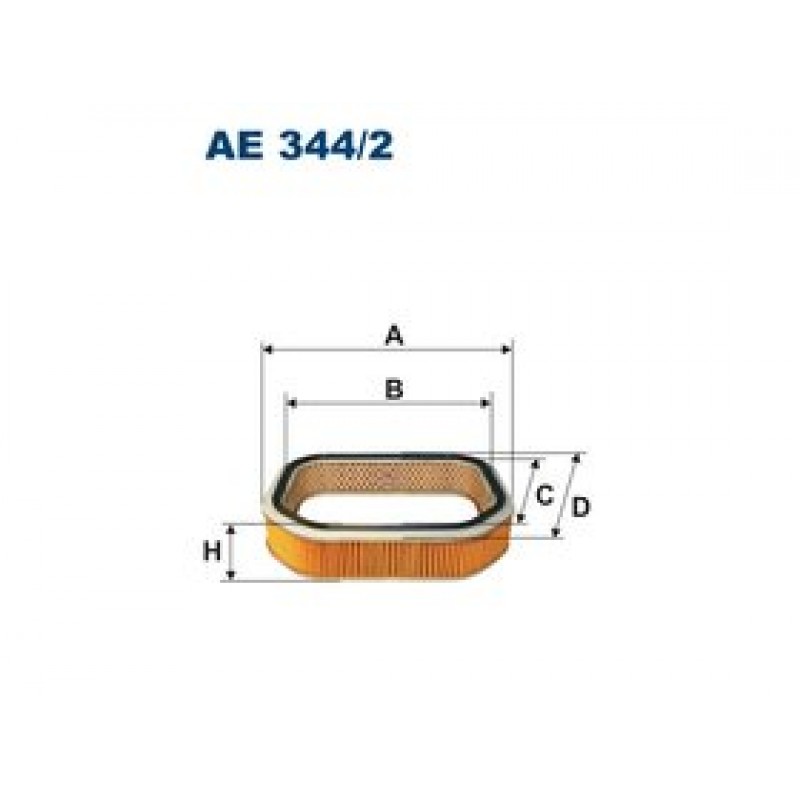Vzduchový filter Filtron AE344/2