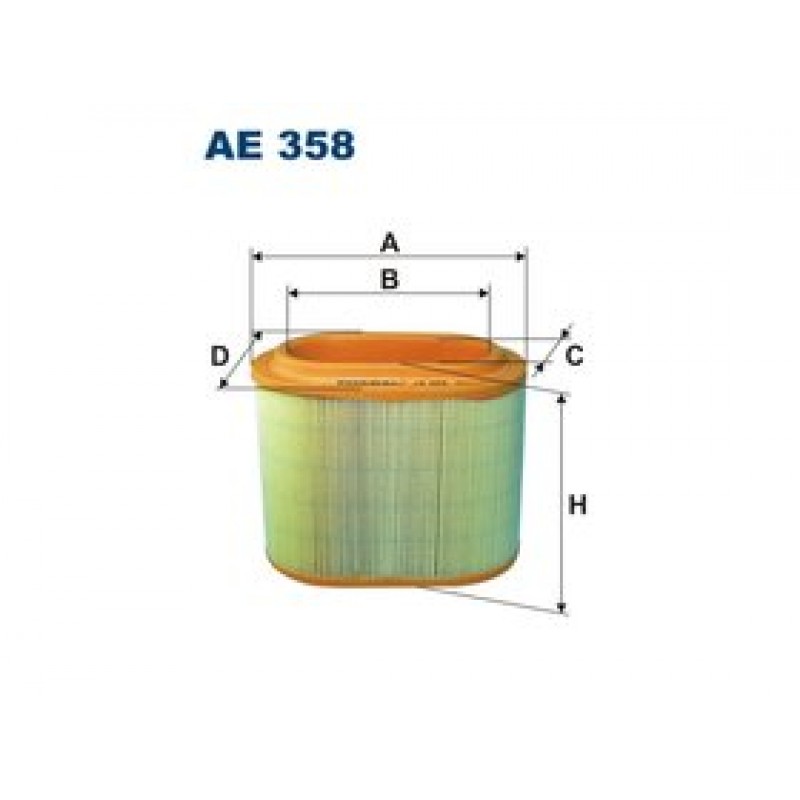 Vzduchový filter Filtron AE358