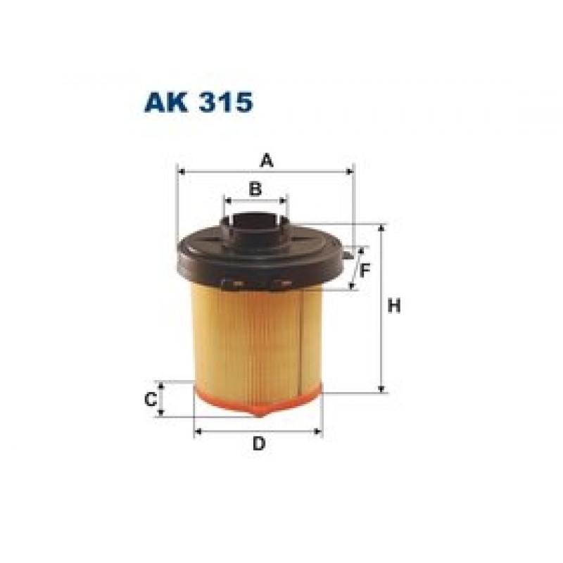 Vzduchový filter Filtron AK315