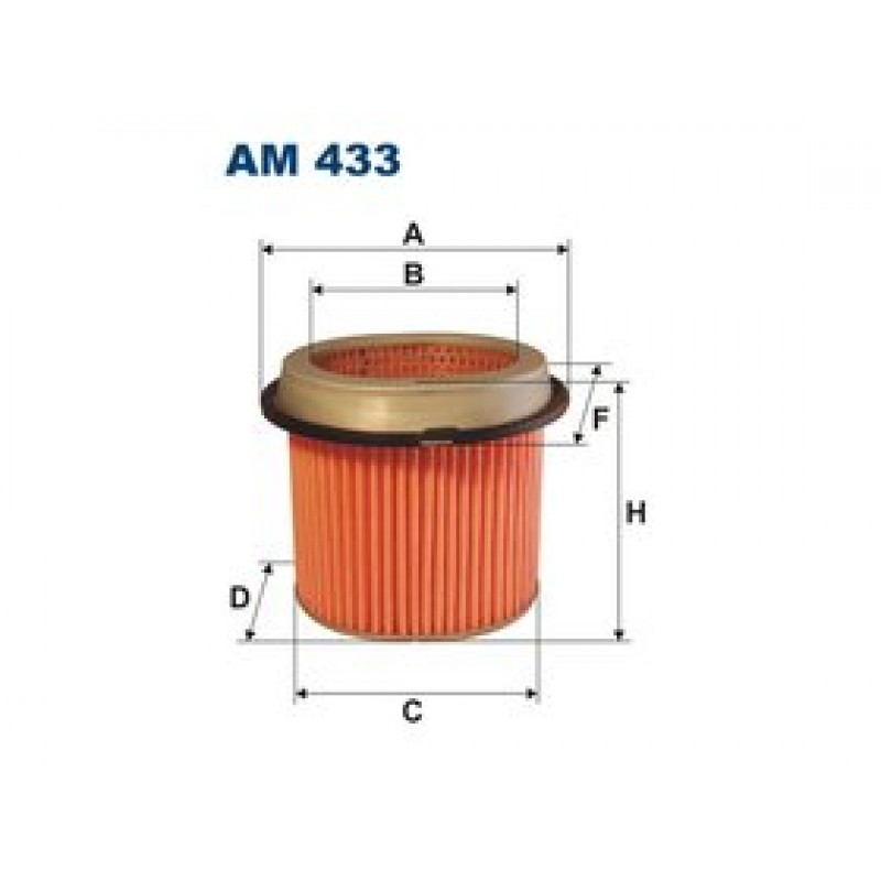 Vzduchový filter Filtron AM433