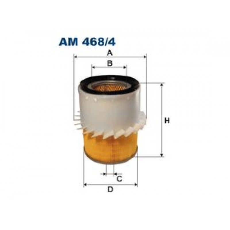 Vzduchový filter Filtron AM468/4
