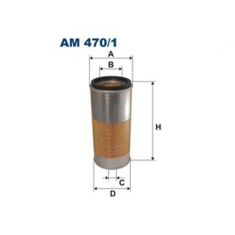 Vzduchový filter Filtron AM470/1