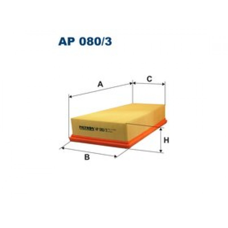 Vzduchový filter Filtron AP080/3