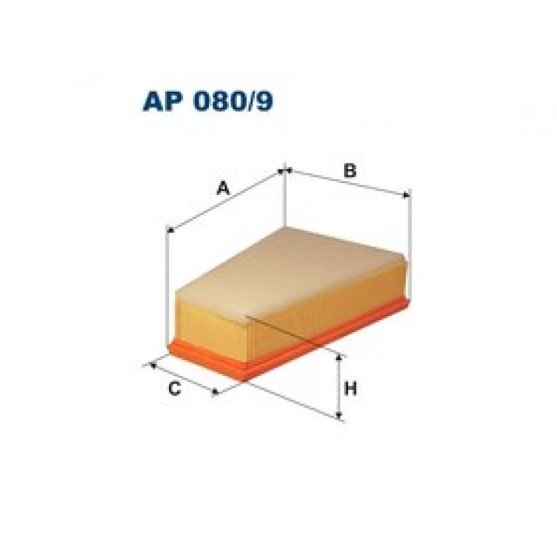 Vzduchový filter Filtron AP080/9