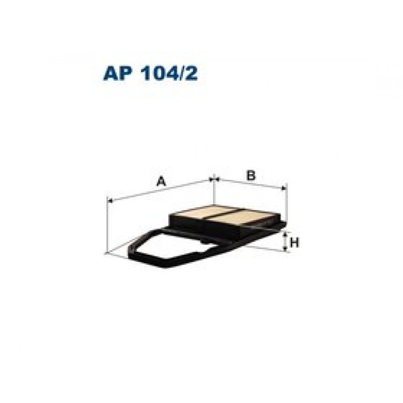 Vzduchový filter Filtron AP104/2