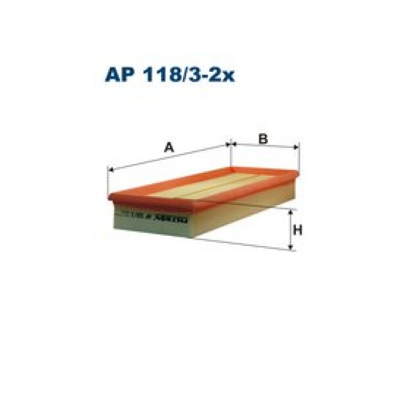Vzduchový filter Filtron AP118/3-2X