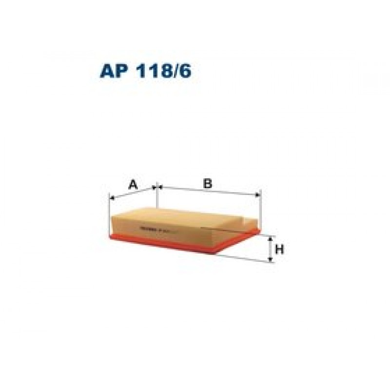 Vzduchový filter Filtron AP118/6