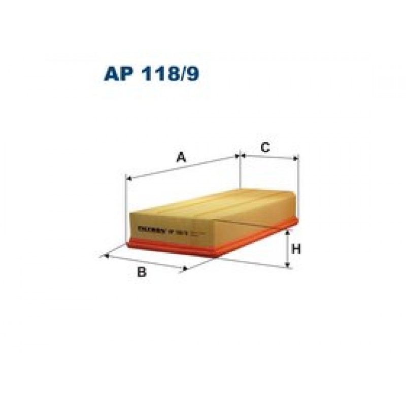 Vzduchový filter Filtron AP118/9