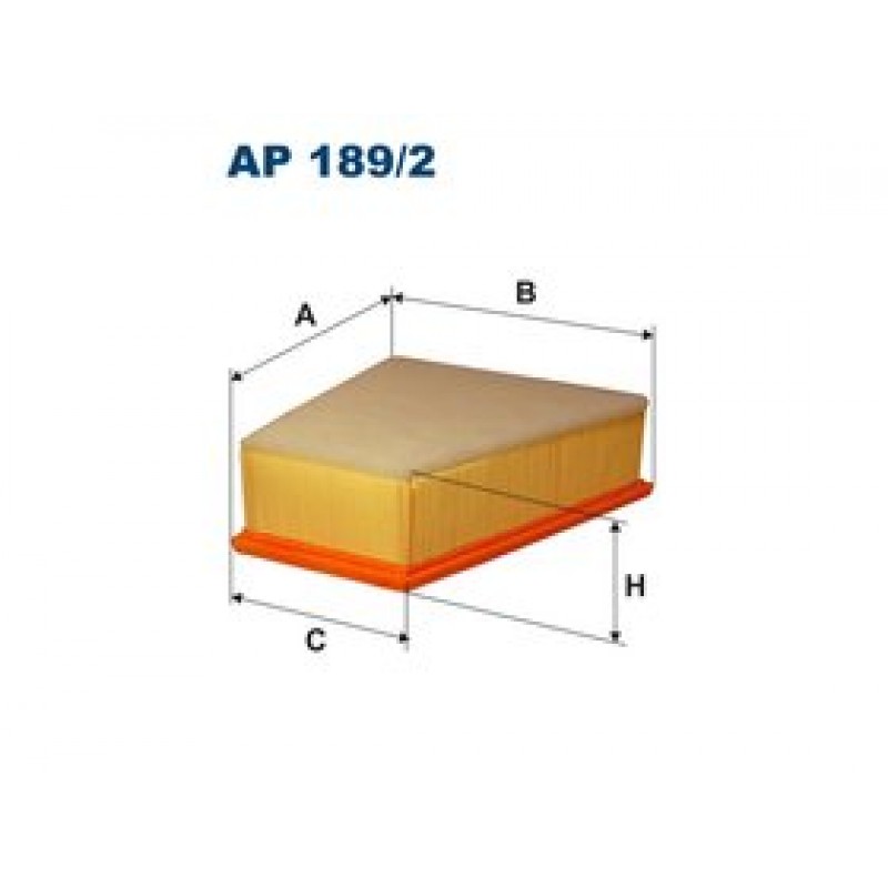 Vzduchový filter Filtron AP189/2