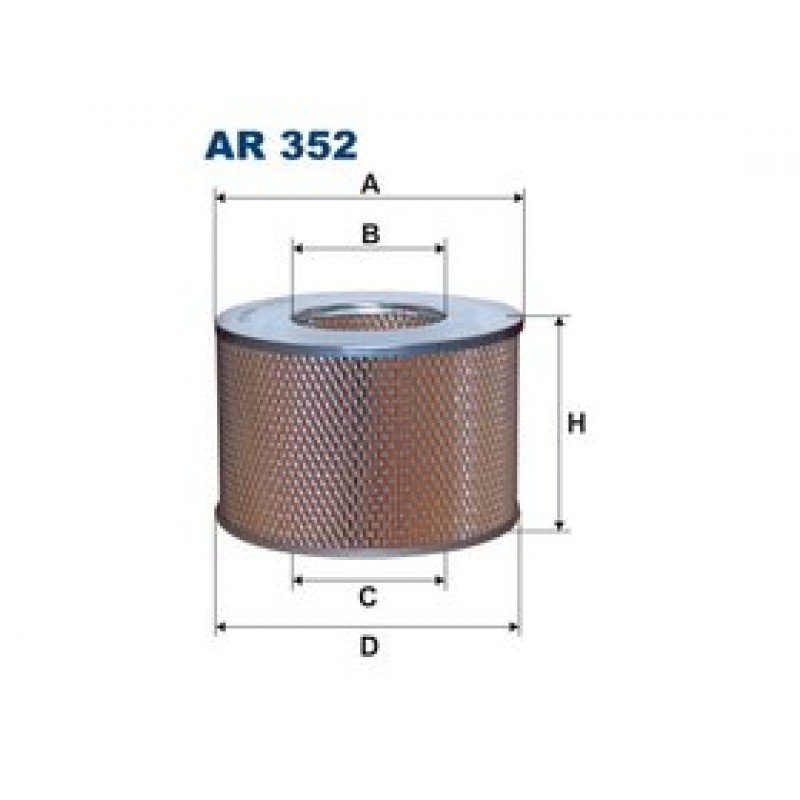 Vzduchový filter Filtron AR352