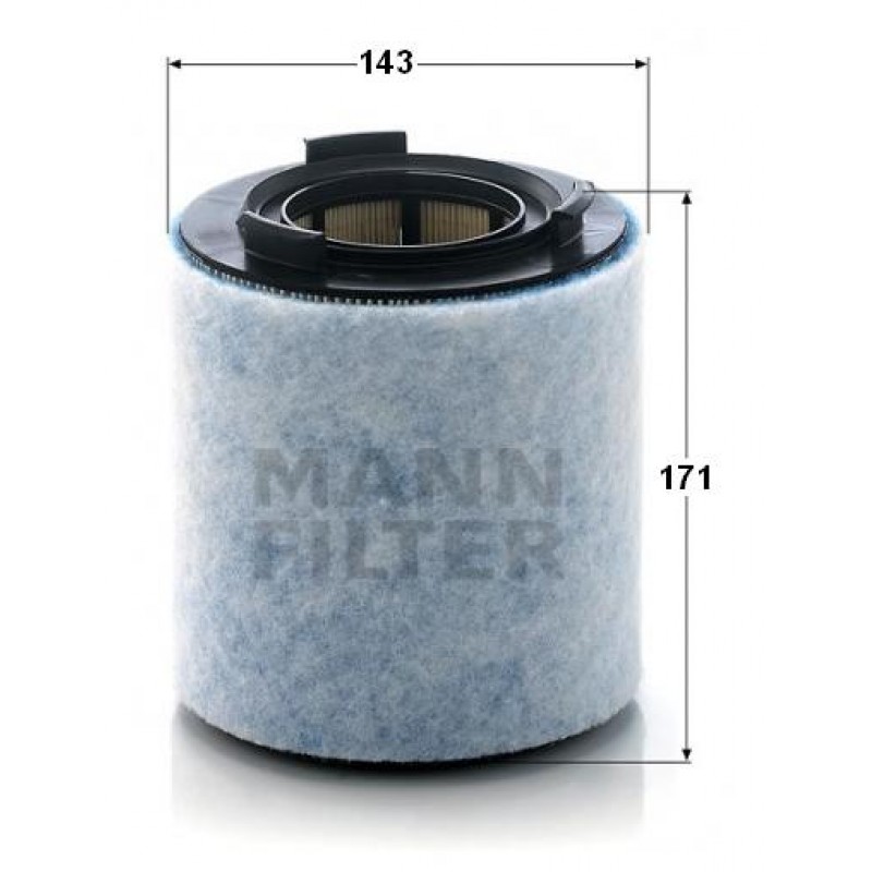 Vzduchový filter Mann Filter C15008
