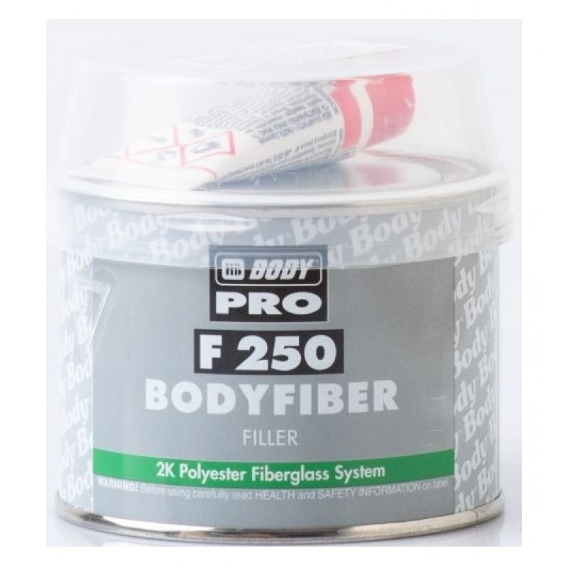 HB BODY bodyfiber F250 tmel so skleným vláknom 750g