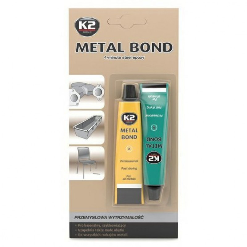 K2 Metal Bond 56,7g - dvojzložkové lepidlo na kovy
